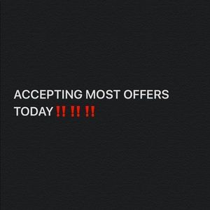 Send a reasonable offer 😊